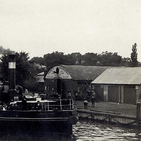 Hythe Shed 100 years ago