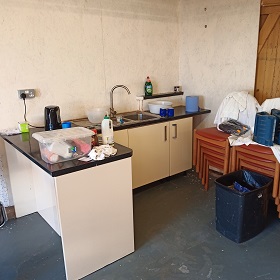 Shed Kitchen Area